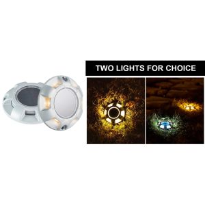 Outdoor Solar Deck Light High Compressive Ability IP67 Waterproof