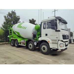 China Famous Shacman New Cement Mixer 15 Cubic Meters Concrete Mixer Truck