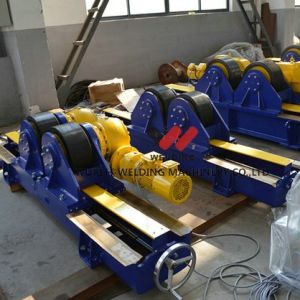 Electrical 10000kg Lead Screw Pipe Welding Rotator For Pressure Vessel