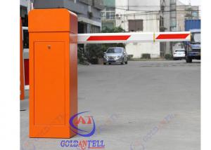 China Automatic car park barriers RFID Card Reader / CE vehicle barrier gates For Parking Lot on sale