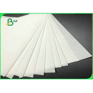 40gsm 50gsm 60gsm + 10g Nontoxic PE Film White Craft Paper For Cookie Packaging