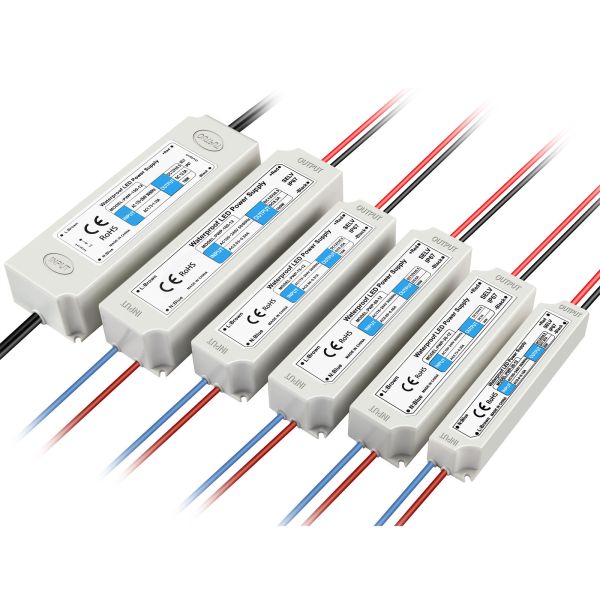 Fireproof 1670mA 12 Volt LED Strip Driver , Ultralight LED Strip Light Power Supply