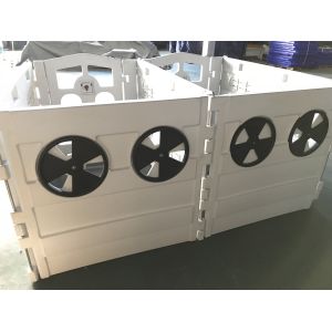 Heavy Duty Rotational LLDPE Dairy Calf Hutches