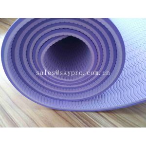 Environmental Protection Waterproof Yoga Mat Natural Rubber Material For