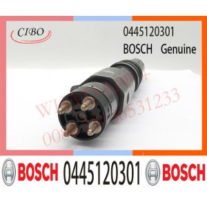 0445120301 Excavator Diesel Fuel Injector A4730700287 0445120300 0445120302