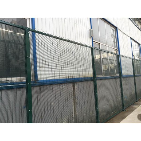 Buy Galvanized Welded 358 Mesh Fencing Powder Coated Exterior at wholesale prices