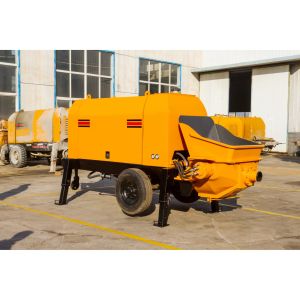 Trailer Mounted Mortar Concrete Stationary Pumpcrete Machine Hand Held