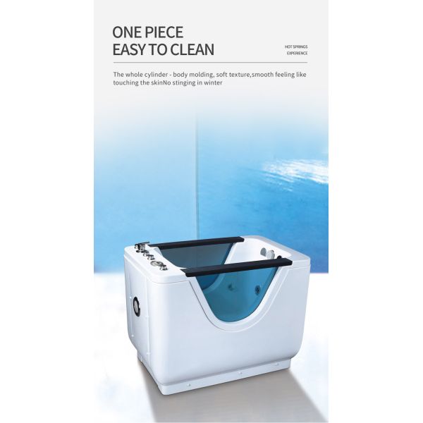 European Style Baby Spa Equipment Acrylic Newborn Baby Massage Bathtub