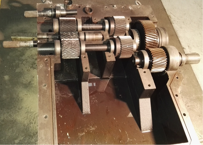 Industrial Gearbox Maintenance , ZSK58 Coperion Extruder Gearbox Service