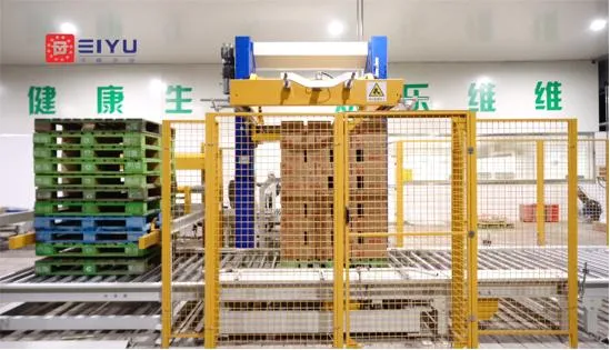 High Quality Automatic Single Channel Gantry Palletizer Loading Crate Machine