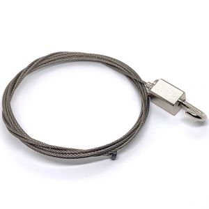 Self Locking Brass Cable Gripper Hanger Signage Cable Hanging Systems