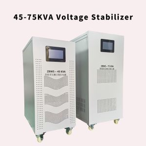 Quality Customizable Three Phase SVC Voltage Stabilizer 45-300KVA Pure Copper Wire Coil -10.C~50.C Temperature Range for sale