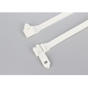 DEMOELE 9mm width Reusable cable tie with buckle