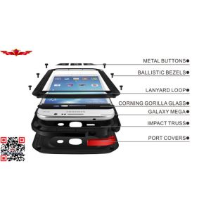 New Aluminum Dirtproof/Shockproof/Waterproof Case For Samsung Galaxy Mega 5.8