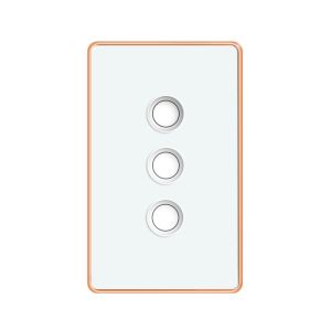 Smart Home Interruptor Smart Recessed Design Concave Concavo Glass Single Fire Line Without Neutral Wire Zigbe