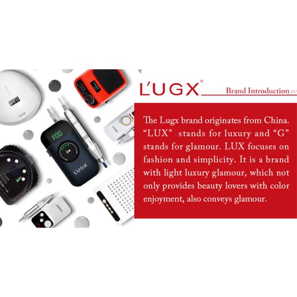 L'UGX 30000 rpm portable cordless crazy electric nail drill