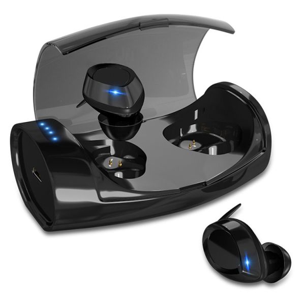 Bluetooth Earphone Mini Stereo Headset in Ear Earbuds Microphone Wireless