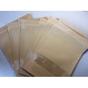 Anti Leakage Zip Seal Food Bags Stand Up , Recycled Stand Up Resealable Bags