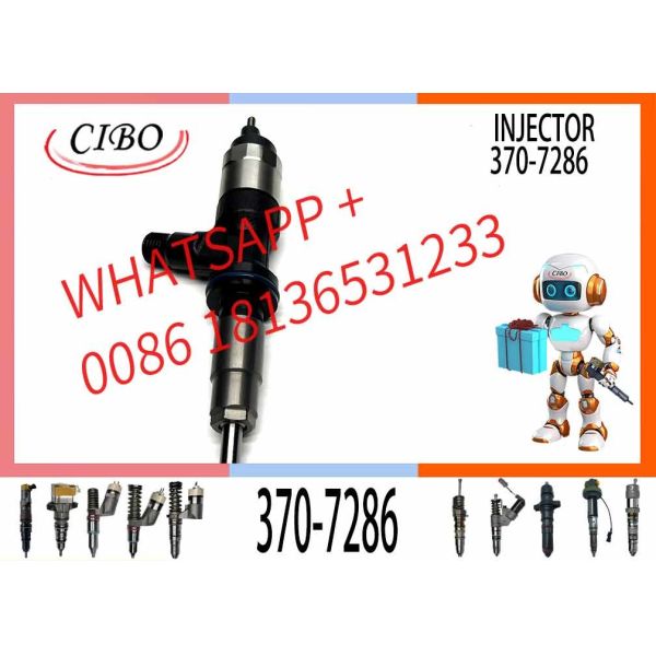 diesel fuel common-rail injector 295050-0411 370-7286 for C4.4 3707286