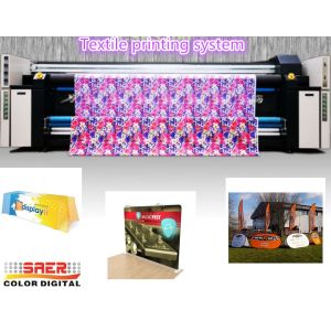 Quality Flag Making Digital Fabric Printing Machine For Exhibition Display CE Certification for sale