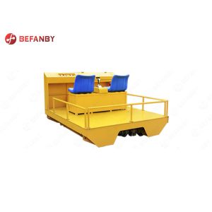 Railroad Inspection Battery Transfer Cart With Two Person 1500 Ton