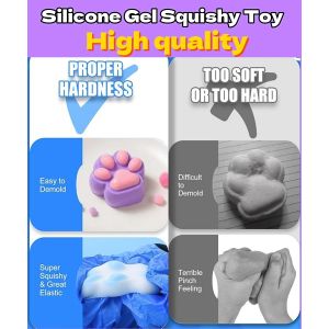 Silicone Squeeze Toys Slow Rebound Non-toxic Custom Food Grade Platinum Curing