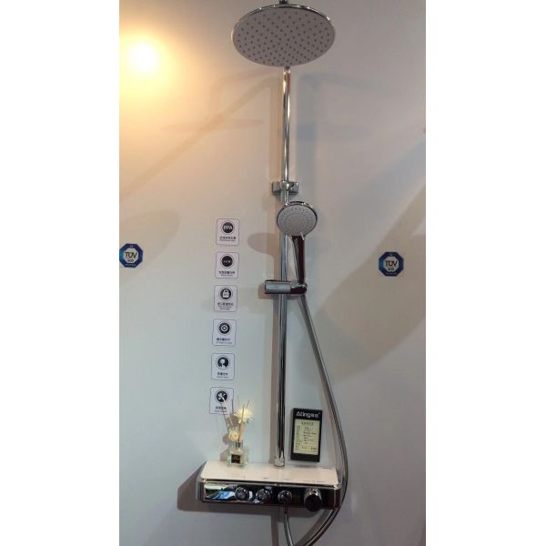 thermostat controlled shower valves AT-H011 thermostatic shower panel with