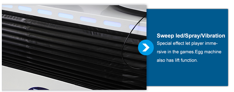 2.5KW 9D VR Cinema 2 Seats VR Motion Chair For Amusement Game Center