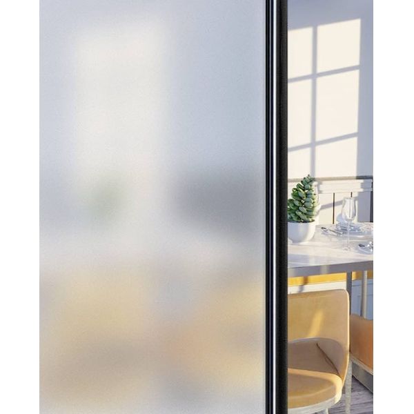 Artistic/Milk-White Frosted Glass Used for Shower Room Partition with Fine Privacy