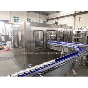 SS316 Multihead 6000cans/H Aluminium Beer Can Filling Machine