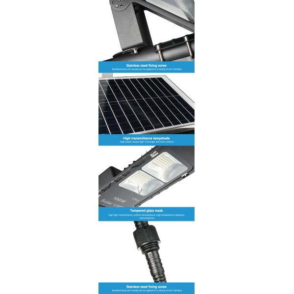 Lights up from dawn to dusk