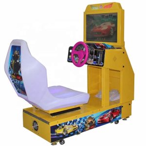 Amusement Racing Car Kids Arcade Machine For Mall