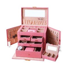 Quality Hot grade Luxury honorable leather wood gift box set for sale
