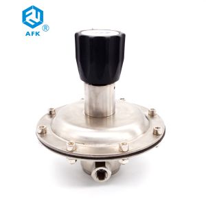 Low pressure 1/4"NPT 0.3atm Stainless Steel O2 Micro Pressure Regulator