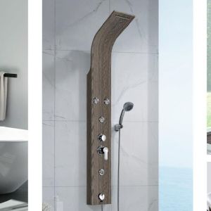 Quality All Aluminum shower cloumn ,shower panel DB-1555 1600X200X75MM for sale