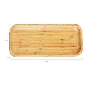 Hot sell custom printed gold plated snacks serving tray