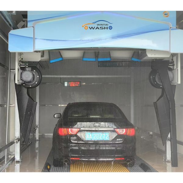 Buy 6 Air Dryeres  Touchless Automatic Car Wash 24-hour Service Car Wash Water Reclamation System 100-130 Bar Reverse Osmosis Water Machine at wholesale prices