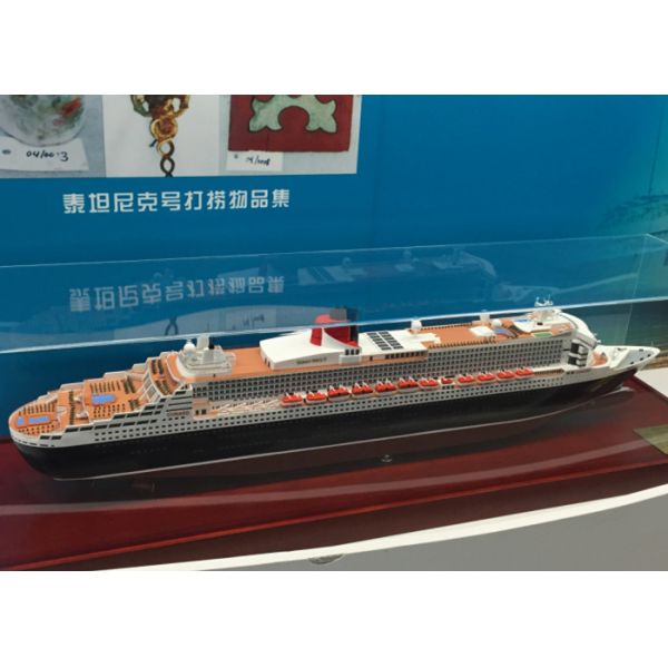 Titanic Cruise Ship Models Stimulation Technological Effect , Silk Screen