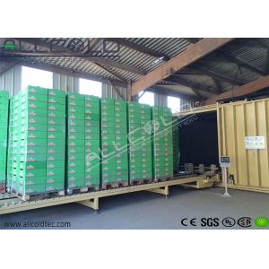 Solid Vegetable Vacuum Coolers Berries Mushroom Flower R404a