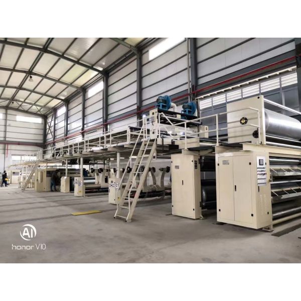 Dpack corrugated wj250-2500-5-layer corrugated board production line with high