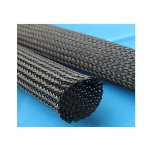 Abrasion Resistance Automotive Braided Sleeving Custom Diameter For Electrical