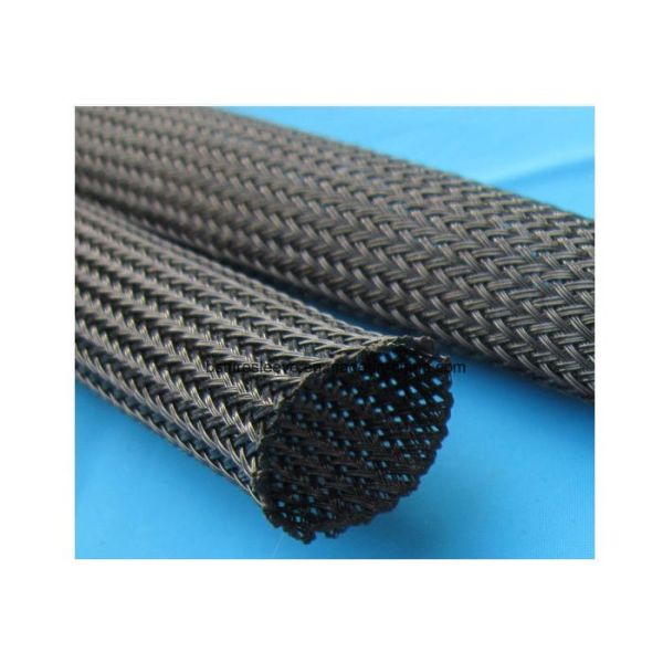 Abrasion Resistance Automotive Braided Sleeving Custom Diameter For Electrical