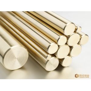 China C62300 Aluminum Bronze Solid Copper Round Bar , Round Steel Rod Bearings on sale