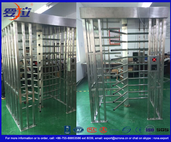 Single Channel Full High Turnstile High Security Turnstile with 304 Stainless Steel Housing