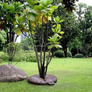 Tree Watering Bag with Slow Release Drip Irrigation Ring Heavy Duty 15 Gallon