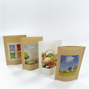 MOPP 100micron Biodegradable Smell Proof Mylar Pouch