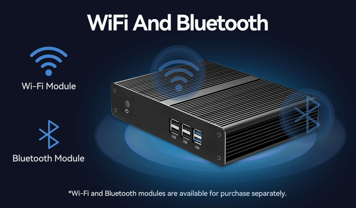 Intel Mini PC With Celeron Series Processor Dual HDMI Ports Support HD Display