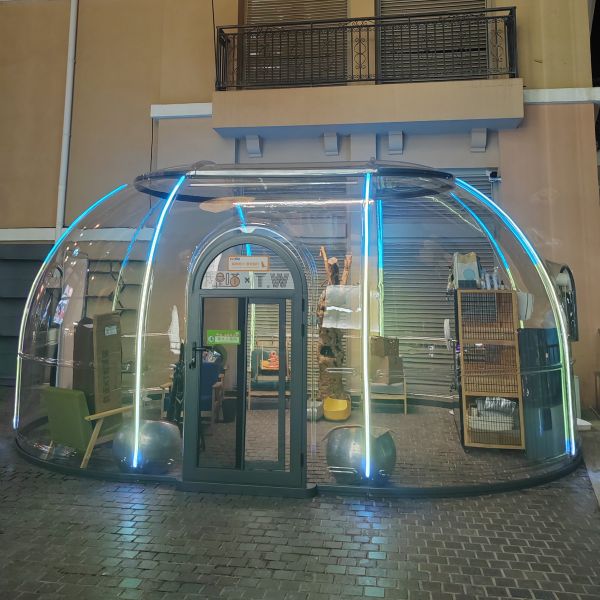 Buy Customizable Transparent Dome Shape Polycarbonate Bubble Tent Bubble Sky Star Room at wholesale prices