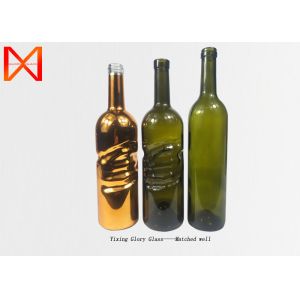 Non Leakage Empty Glass Wine Bottles Thickened Superior Durability Dishwasher