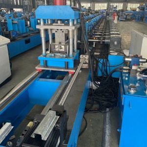 40-45m/min Stud Track Roll Forming Machine With Continuous Flying Cut Technology